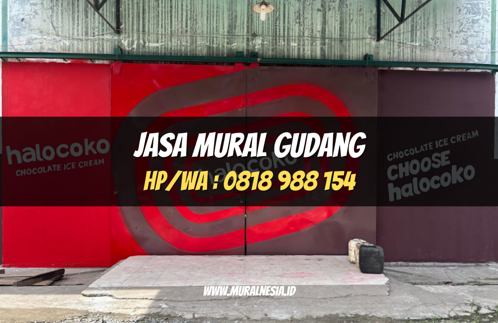 Jasa Mural Gudang
